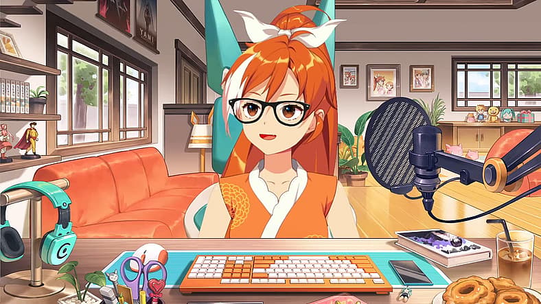 Crunchyroll-Hime prepares Japanese lesson in Time to teach you Japanese~ (2023), Crunchyroll