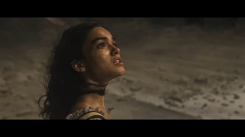 Lucy Gray in awe as competition begins in The Hunger Games: The Ballad of Songbirds and Snakes