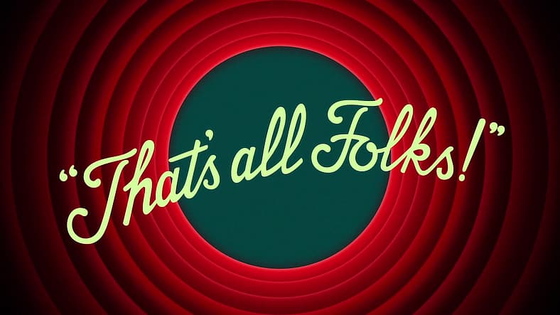 Outro logo for Looney Tunes Episode 1, Season 1, Warner Bros. Animation
