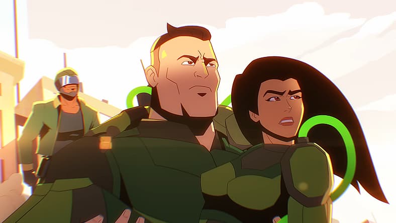 Bryan Solari catches Ingrid Valdez in Alphacore #1 Official Animated Trailer (2023), Rippaverse