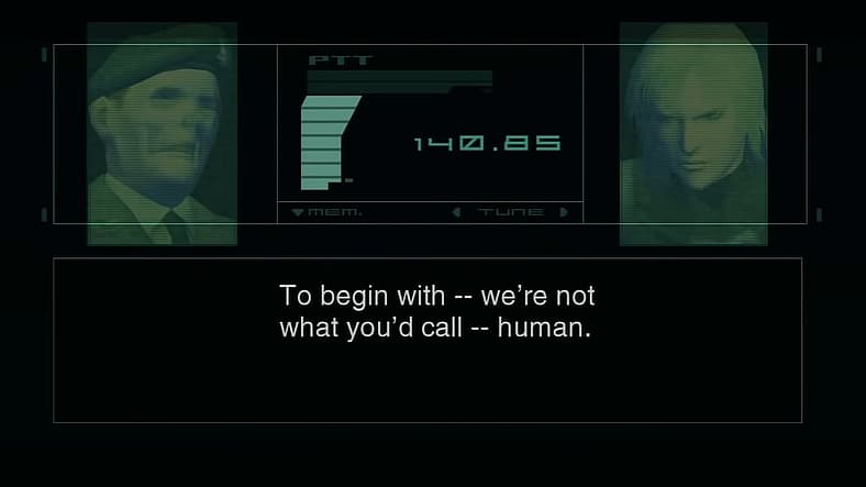 Patriots AI reveals true nature to Raiden in Metal Gear Solid 2: Sons of Liberty (2001), Konami