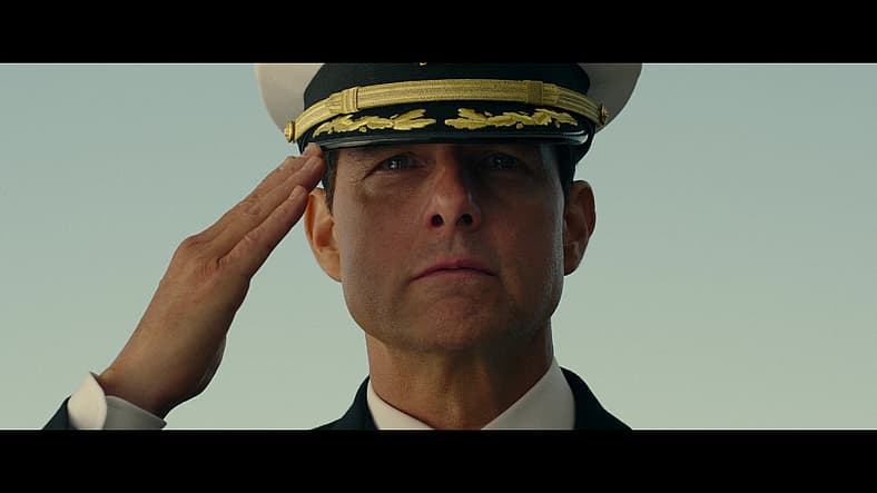 Maverick says goodbye to Iceman in Top Gun: Maverick (2022), Paramount Pictures