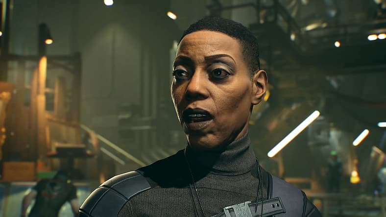 Amanda Waller prepares to deploy the team in Suicide Squad: Kill the Justice League (2024)