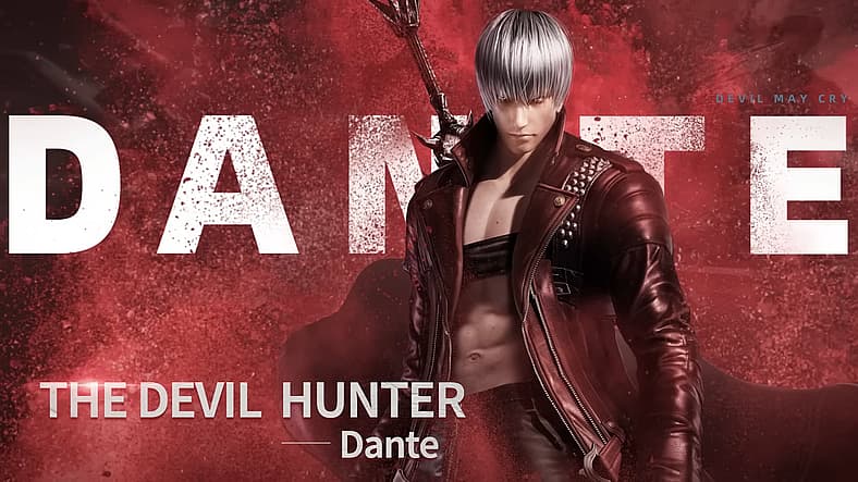 Dante (P.M. Seymour) makes his playable debut in Devil May Cry: Peak of Combat (2024), Nebula Joy