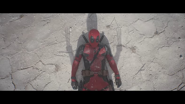 Deadpool comes across unexpected ally Wolverine in Deadpool & Wolverine (2024)