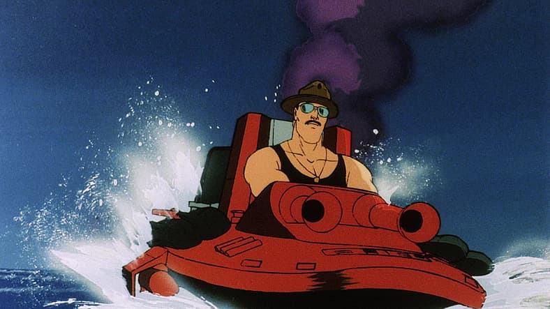 Sgt. Slaughter fights COBRA in G.I. Joe: The Movie (1987), Sunbow Productions