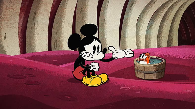 Mickey Mouse (Chris Diamantopoulos) admits he might be out of luck in Flushed! A Mickey Mouse Short