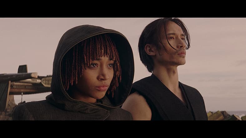 Osha and Qimir embrace the Dark Side in The Acolyte Season 1 Episode 8 (2024), Disney
