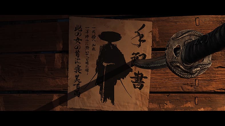 A bounty is issued for Atsu (Erika Ishii) in Ghost of Yōtei (2025), Sony Interactive Entertainment