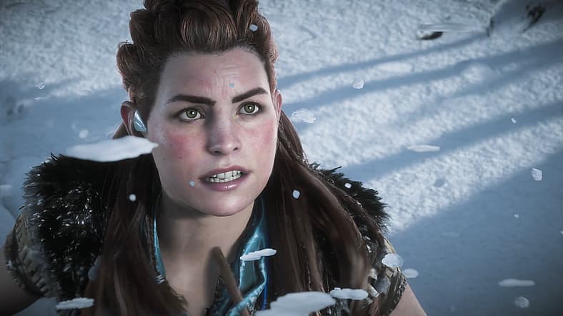 Aloy prepares to fight a Stormbird in Horizon Zero Dawn Remastered (2024), Guerilla Games