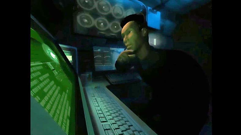 Zip (N/A) hacks into Von Cory Industries in Tomb Raider: Chronicles (2000), Eidos Interactive