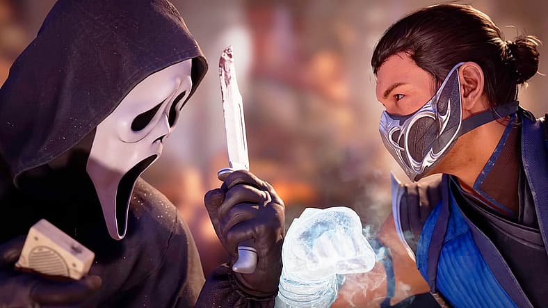 Ghostface comes calling for Sub-Zero in Mortal Kombat 1 (2023), Warner Bros. Games