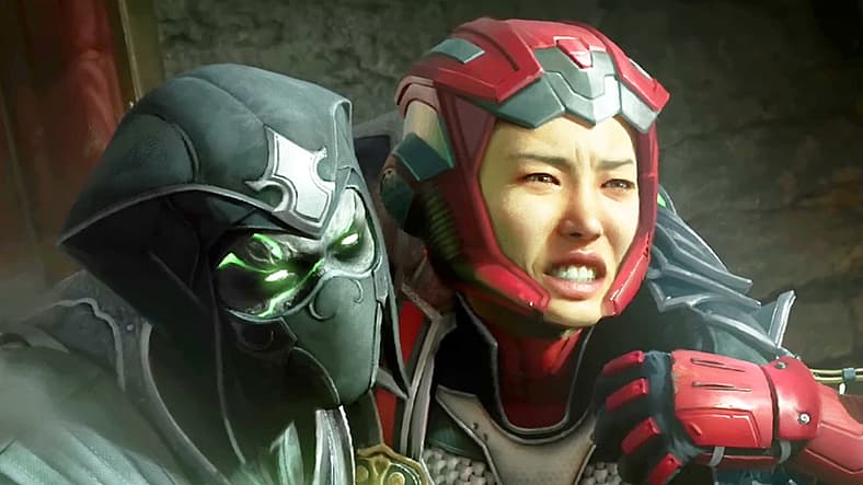 Sektor offers assistance to Noob Saibot in Mortal Kombat 1 (2023), Warner Bros. Games