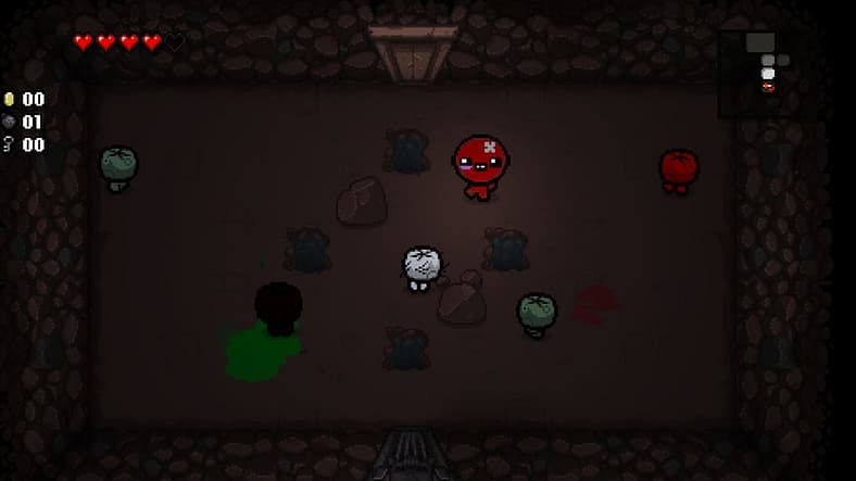 Gameplay Binding of Isaac Rebirth (2014), Nicalis, Inc., Edmund McMillen, Steam