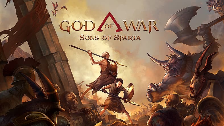 Kratos and Deimos fight monsters in God of War Sons of Sparta (2026), Sony Interactive Entertainment