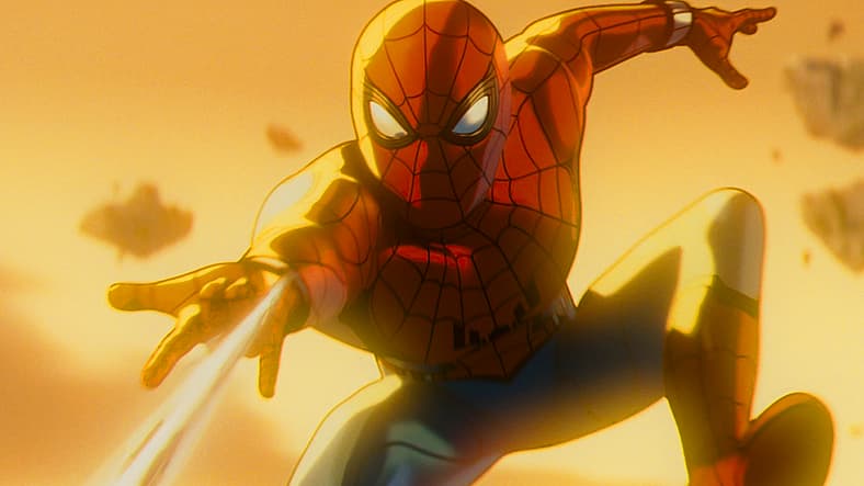 Spider-Man leaps against undead Thanos in Marvel Zombies Season 1 Episode 3 (2025), Marvel