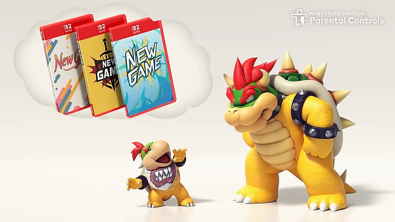 Bowser doesn't like getting Bowser Jr. more games in Nintendo Switch Parental Controls – Nintendo
