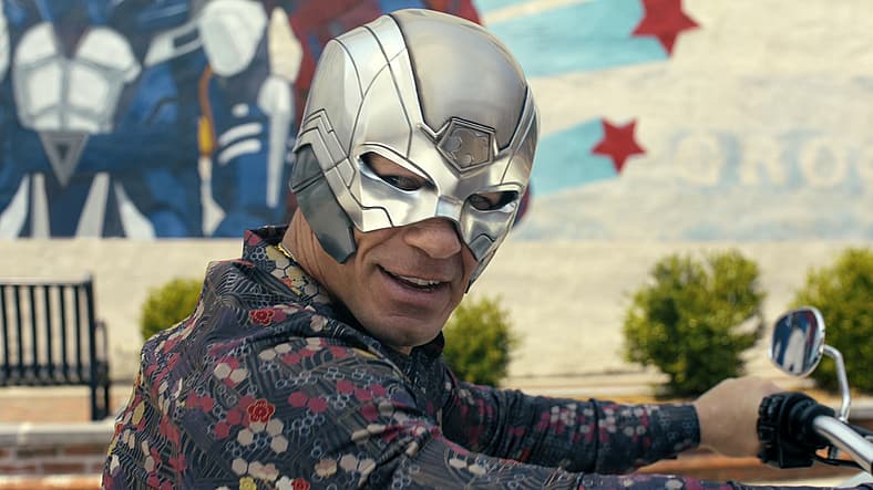Peacemaker (John Cena) soaks in public adulation in Peacemaker Season 2 Episode 3 "Another Rick Up