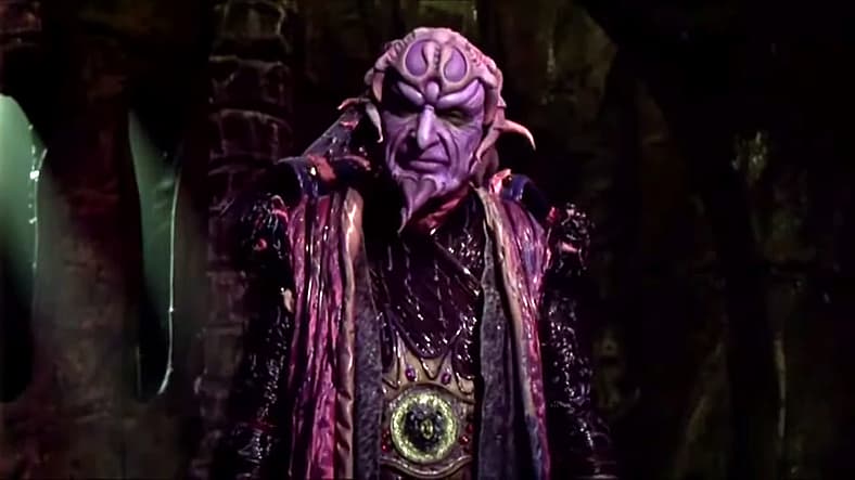 Ivan Ooze (Paul Freeman) tired of calling in Mighty Morphin Power Rangers: The Movie (1995), 20th