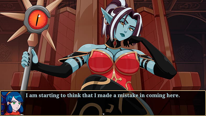 Luccia has second thoughts about being a hero in Heavy Hearts (2025), Galewind Games