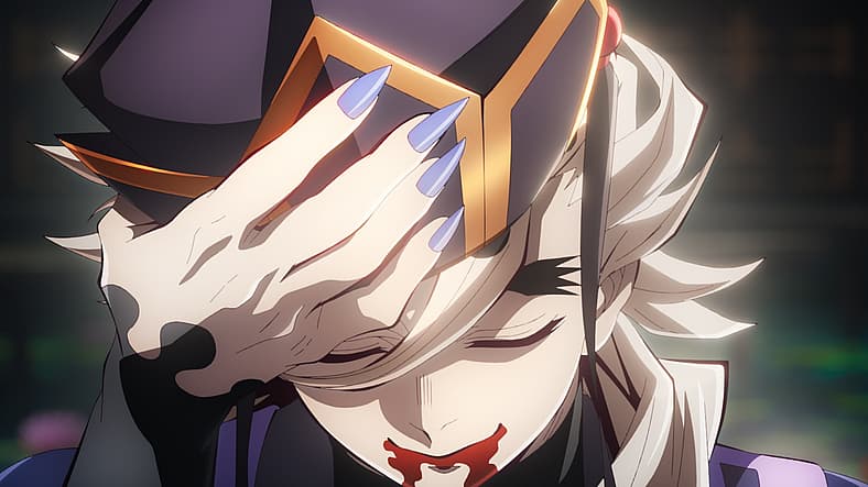 Doma takes pride in playing with his food and opponents in Demon Slayer: Kimetsu no Yaiba - The