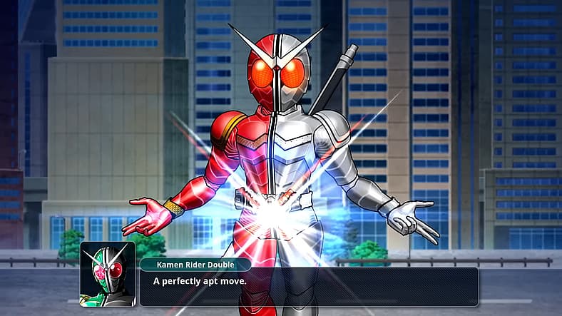 Kamen Rider Double unlocks the power of their HeatMetal form in Super Robot Wars Y (2025), Bandai