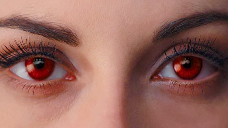 Bella awakens as a vampire in The Twilight Saga: Breaking Dawn - Part 1 (2011), Lionsgate
