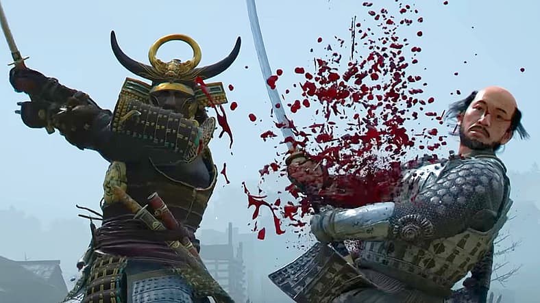 Yasuke (Tongayi Chirisa) bests enemy on battlefield in Assassin's Creed Shadows (2024), Ubisoft