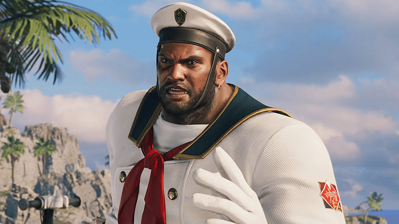 Barret (Masato Funaki) tackles Pirate's Rampage minigame in Final Fantasy VII Rebirth (2024)