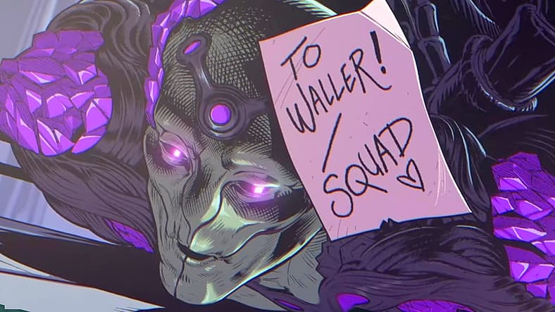 Squad delivers Brainiac's corpse to Amanda Waller in Suicide Squad: Kill the Justice League (2024)