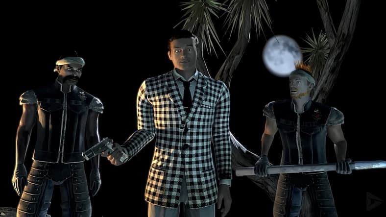 Benny attempts to clean up a loose end in Fallout: New Vegas (2010), Obsidian Entertainment