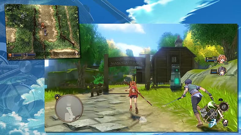 Comparison between Legend of Heroes: Trail in the Sky (2004) and Trails in the Sky 1st Chapter