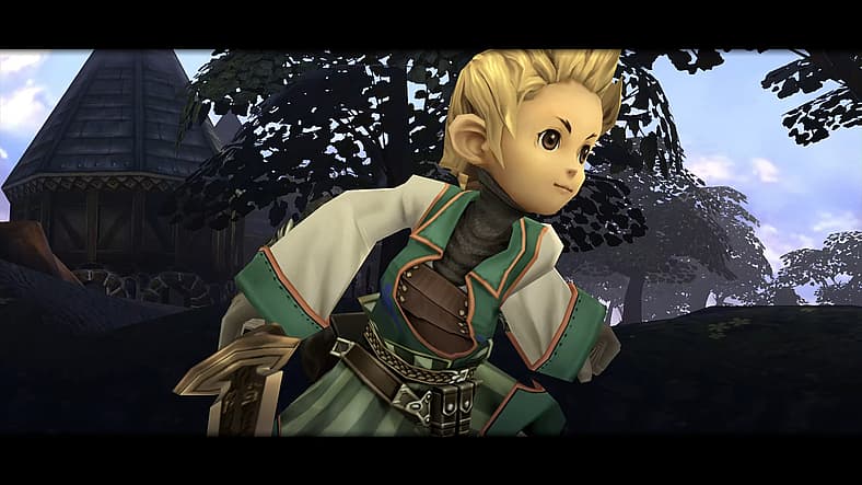Male Clavat prepares for adventure in Final Fantasy Crystal Chronicles Remastered (2020), Square