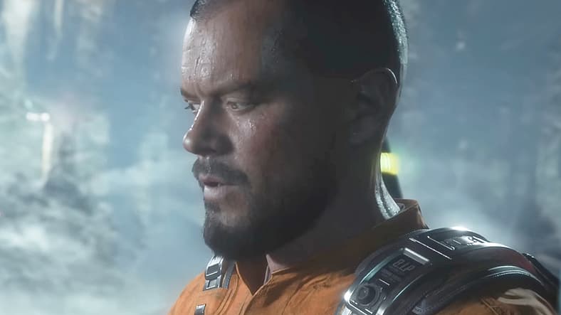 Jacob Lee in Biophage-laden situation in The Callisto Protocol (2023), Striking Distance Studios