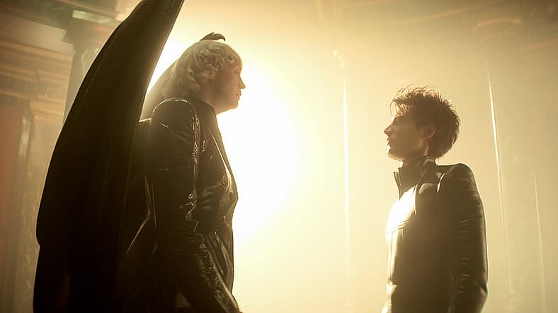 Dream comes face to face with Lucifer in The Sandman Season 1 Episode 4 (2022), Netflix