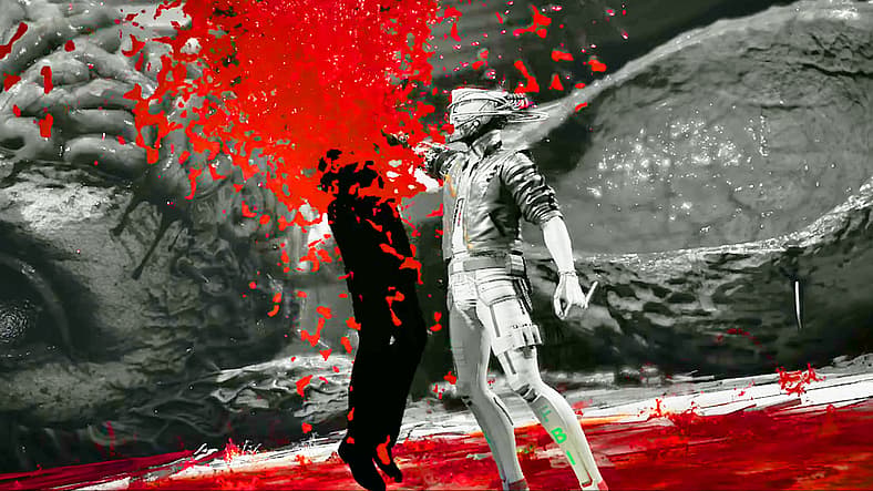 Romeo Stargazer defeats Christian Phantasm in Romeo Is a Dead Man (2025), Grasshopper Manufacture
