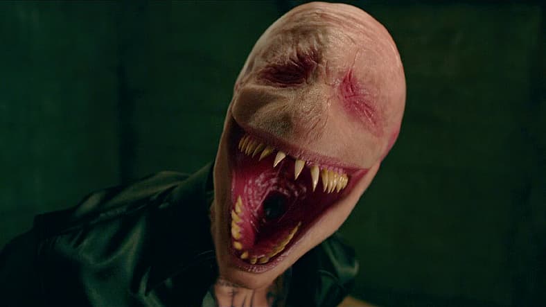 Smiling Men discover the team's escape plans in The New Mutants (2020), Marvel Entertainment