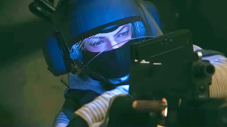 IQ uses gadgets in Tom Clancy's Rainbow Six Siege (2015), Ubisoft