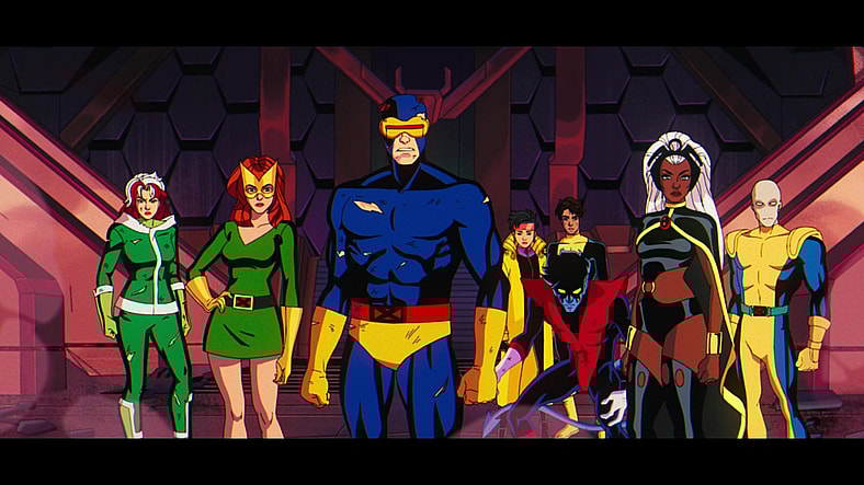 The titular team stands defiant in the face of death in X-Men '97 Season 1 Episode 10 'Tolerance is Extinction - Part 3' (2024), Marvel Entertainment