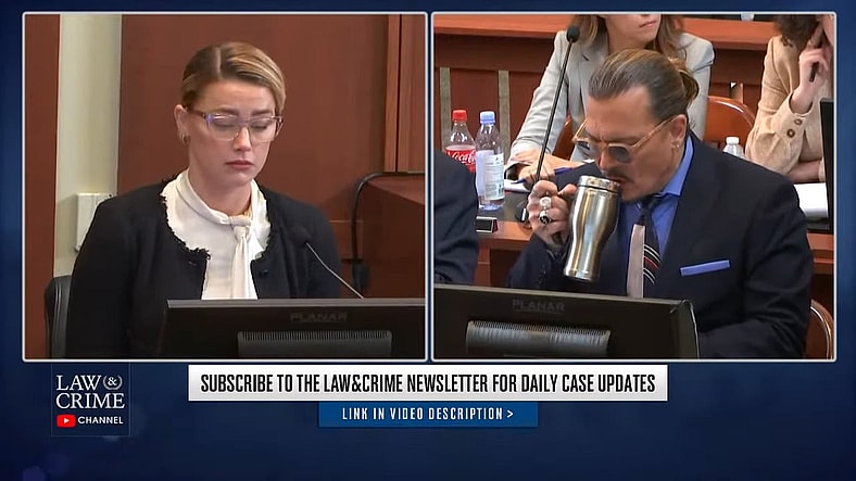 Amber Heard Testifies in Defamation Trial - Johnny Depp v Amber Heard Day 15 via Law&Crime Network on YouTube