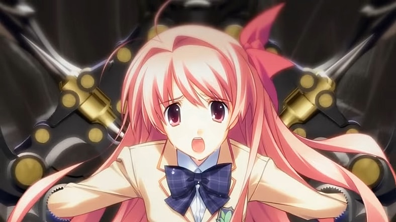 Rimi (Eri Kitamura) is tortured by Gen'ichi Norose (Kenta Miyake) for her CODE sample in Chaos;Head Noah (2009), Spike Chunsoft