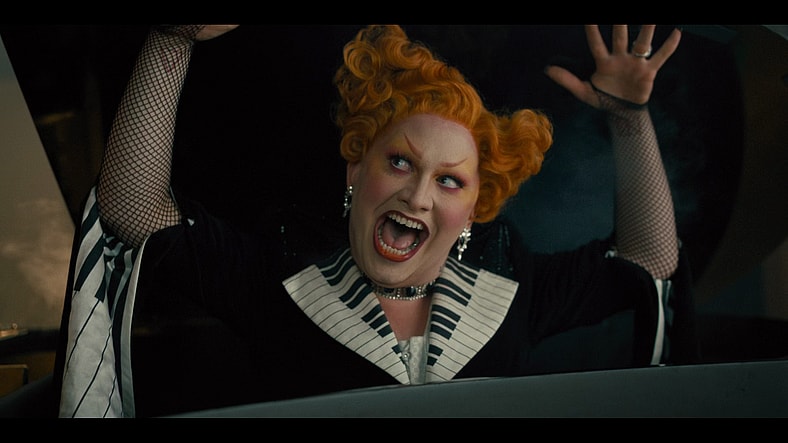 The Maestro (Jinkx Monsoon) makes their debut in Doctor Who Series 14 Episode 2 "The Devil's Chord" (2024), BBC