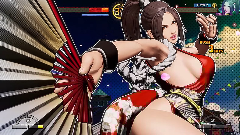 Mai Shiranui (Ami Koshimizu) dons her classic costume in Fatal Fury: City of the Wolves (2025), SNK