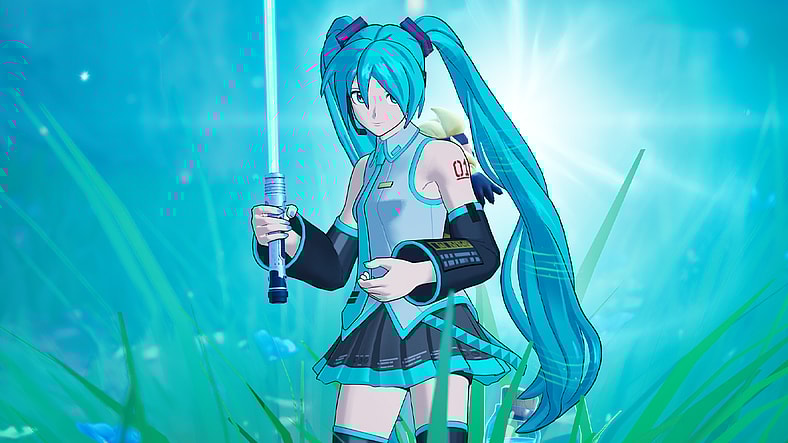 Hatsune Miku (N/A) is a Jedi like her father before her in Fortnite (2017), Epic Games