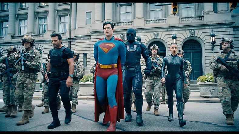 Superman (David Corenswet) is taken into custody in Superman (2025), DC Studios