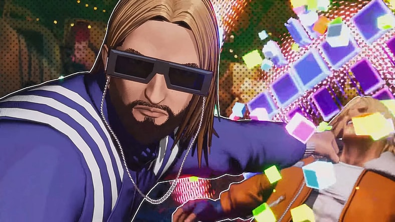 Salvatore Ganacci (Hinata Tadokoro) drops the beat on Terry Bogard (Takashi Kondo) in Fatal Fury: City of the Wolves (2025), SNK