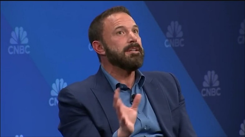 Ben Affleck speaking about the future of AI in filmmaking on CNBC, 2024, Via YouTube