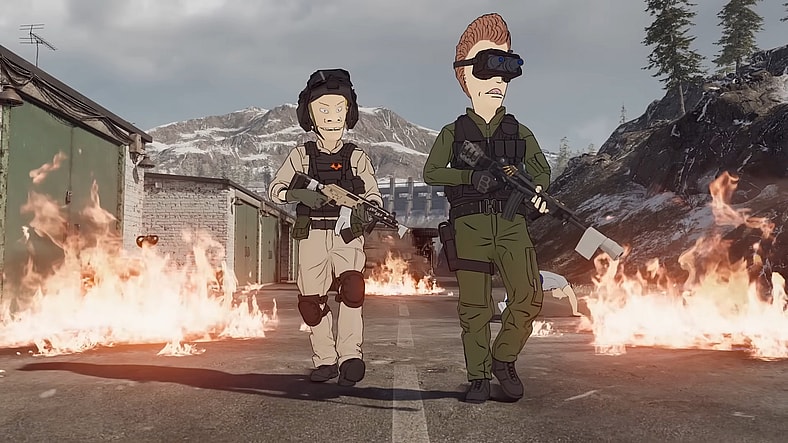 Beavis & Butthead (Mike Judge) answer the call in Call of Duty: Black Ops 6 (2024), Activision Blizzard