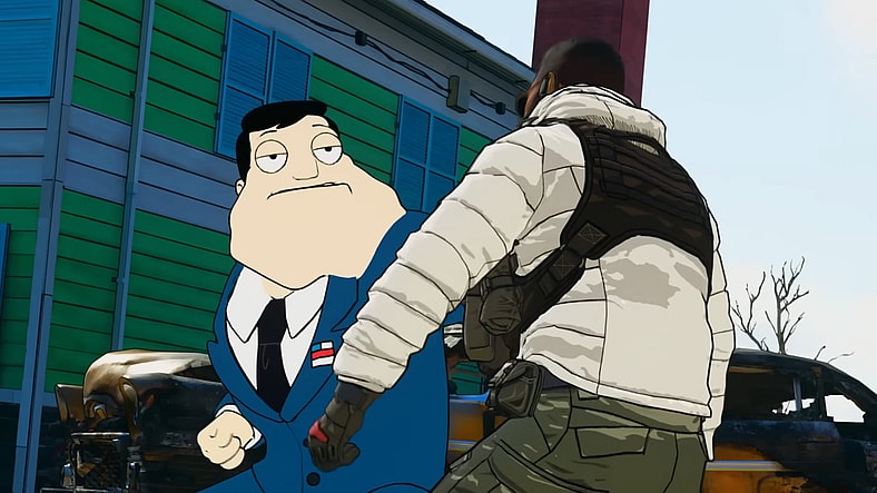 Stan Smith (Seth MacFarlane) puts his CIA training to use in Call of Duty: Black Ops 6 (2024), Activision Blizzard