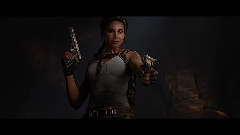 Lara Croft (Alix Wilton Regan) insists her legend is just beginning in Tomb Raider: Catalyst (2027), Amazon Game Studios